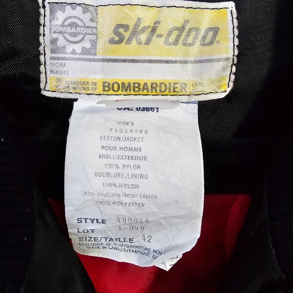 Vintage Ski Doo Lightweight men's jacket in size 42 - Picture 4 of 13